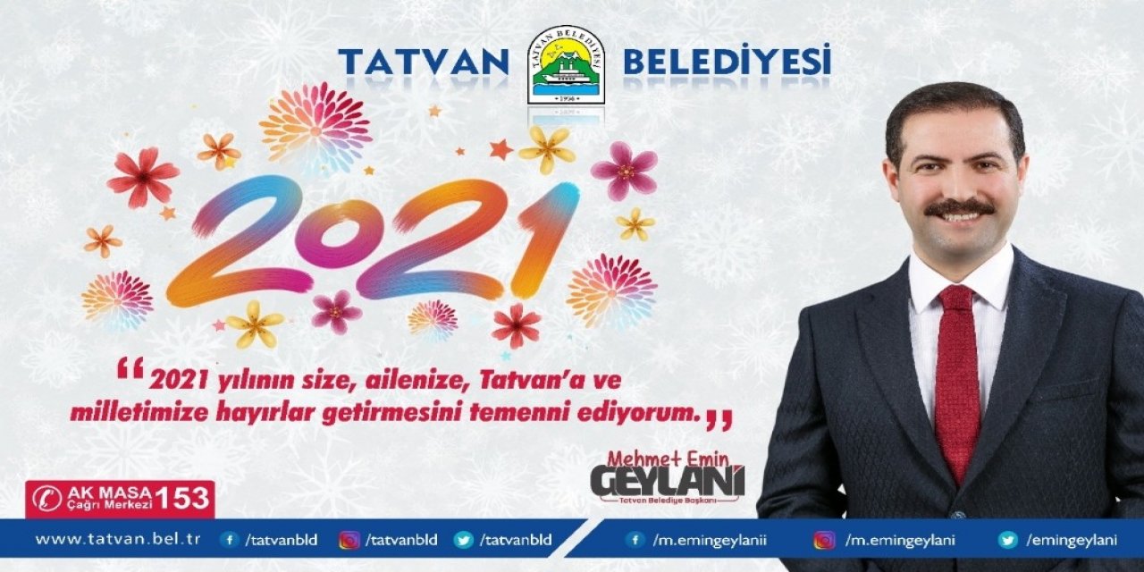 Başkan Geylani’den Yeni Yıl Mesajı