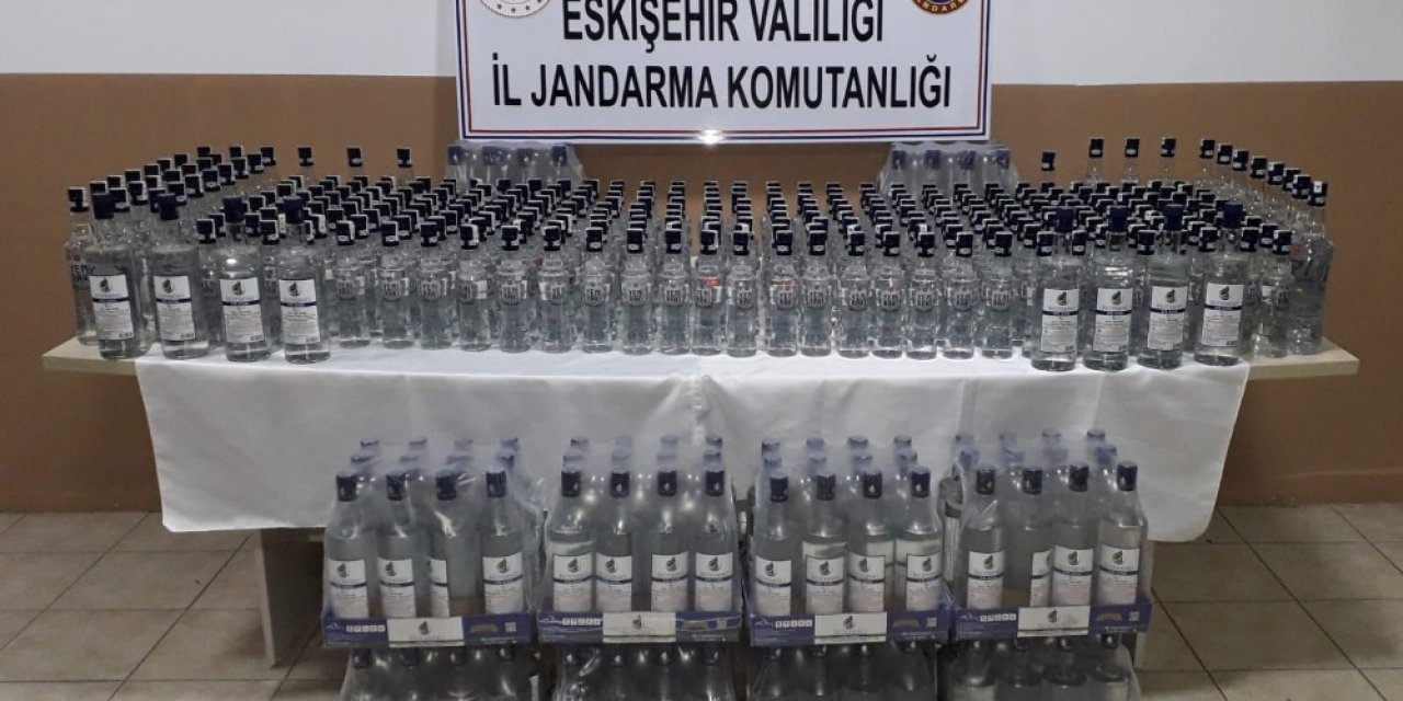 Alpu’da Sahte İçki Operasyonu : 1 Gözaltı