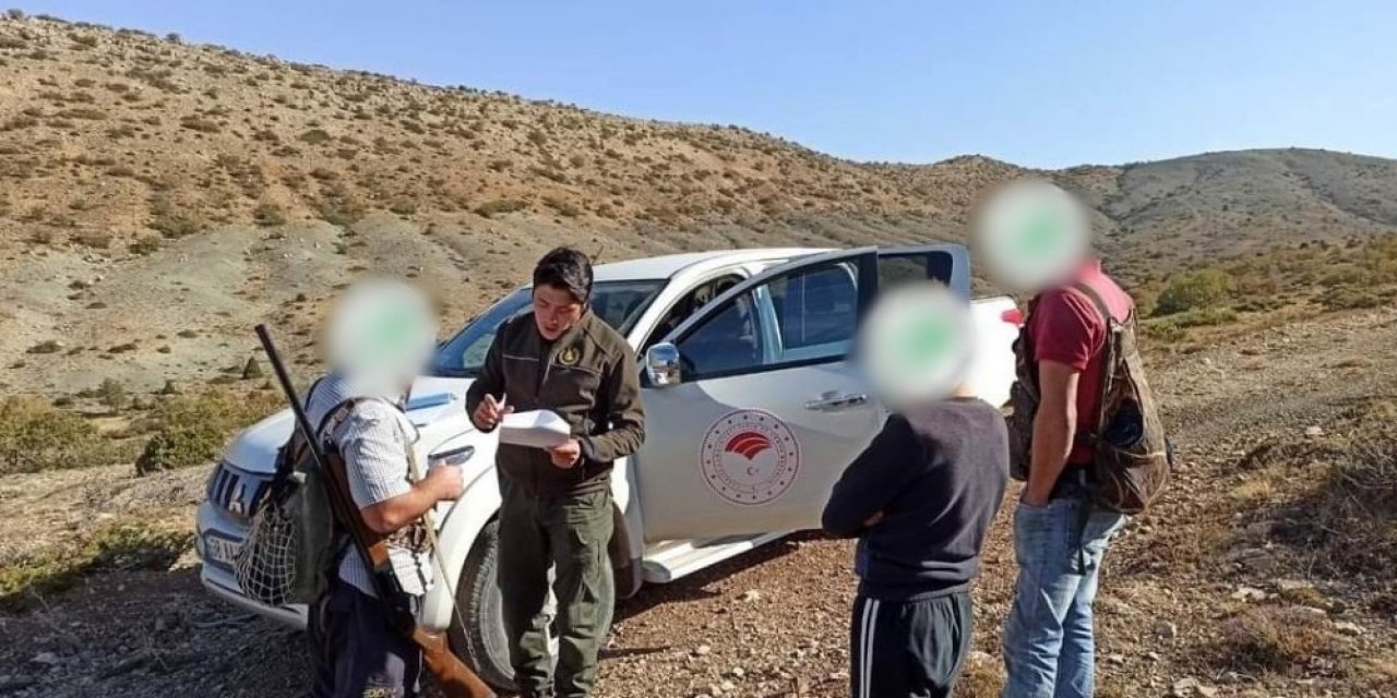 Konya’da Bir Ayda 95 Kaçak Avcıya 156 Bin Lira Ceza Kesildi