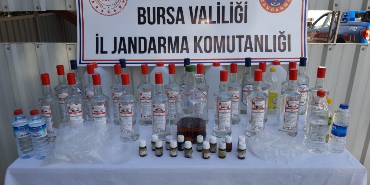Jandarmadan Yılbaşı Öncesi Sahte İçki Operasyonu
