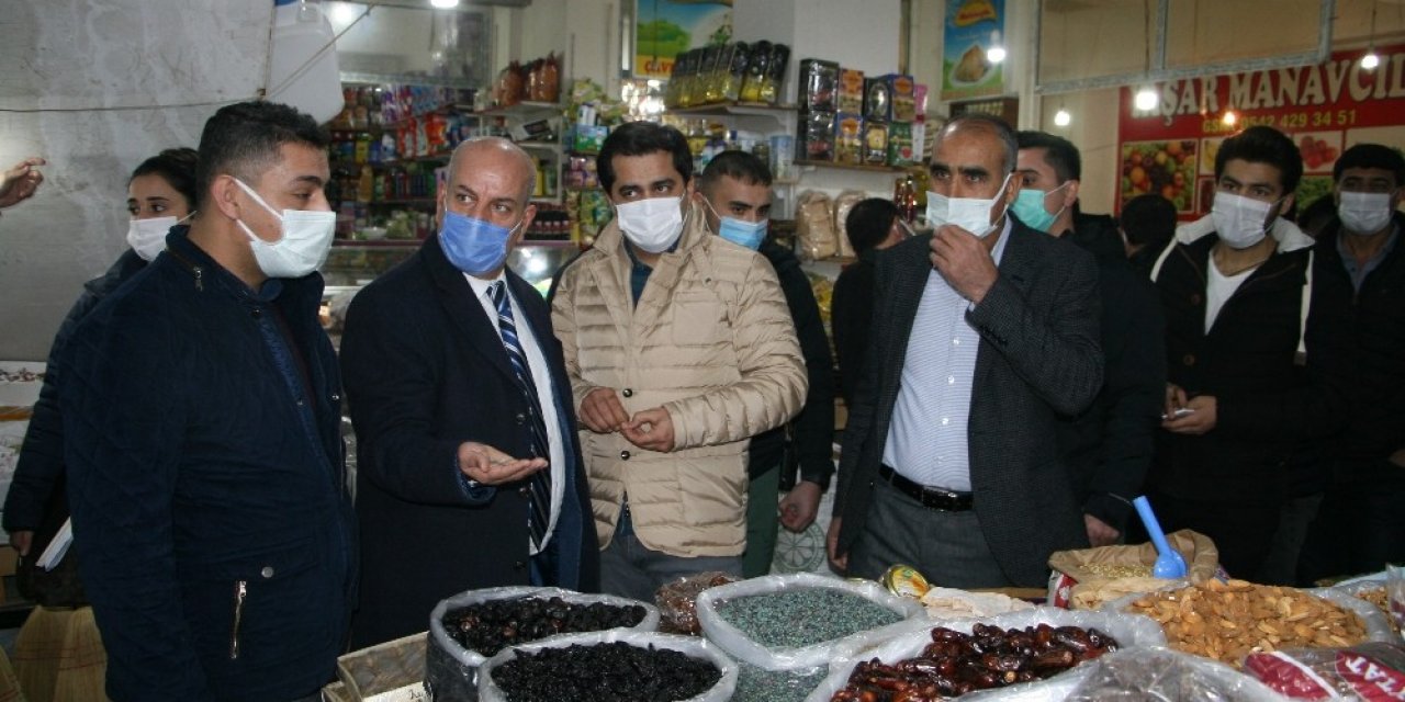 Kaymakam Çelik Pazar Esnafıyla Buluştu