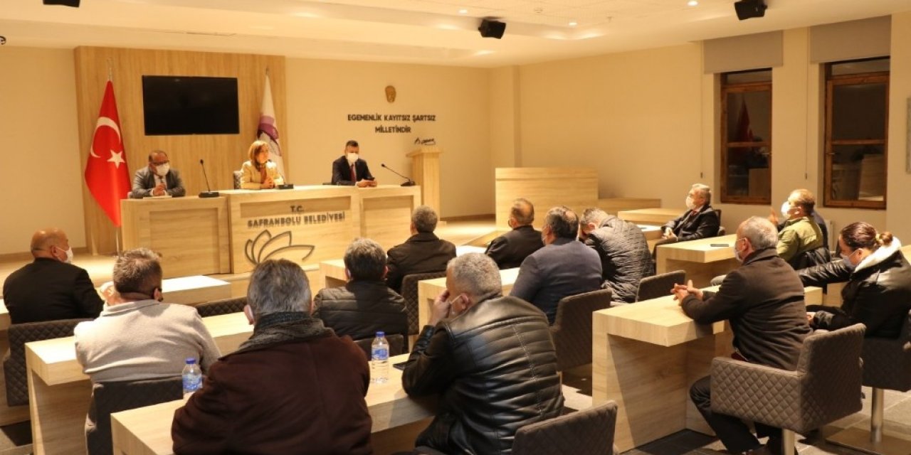 Safranbolu Belediyesi’nde Yılın Son Muhtarlar Toplantısı Gerçekleştirildi