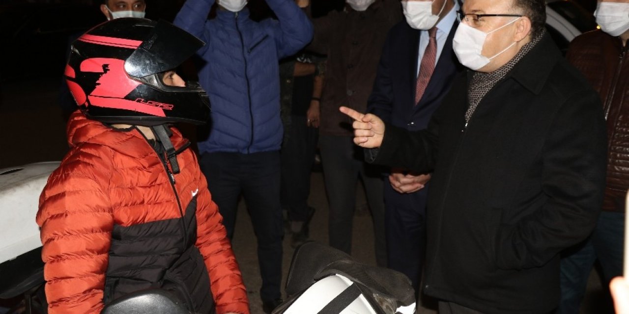 Zonguldak Valisi Mustafa Tutulmaz Sürücüleri Denetledi