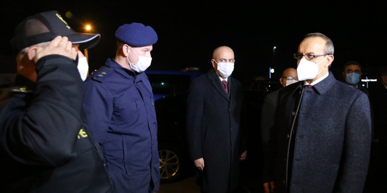 Vali Yavuz’dan Görev Başındaki Ekiplere Ziyaret