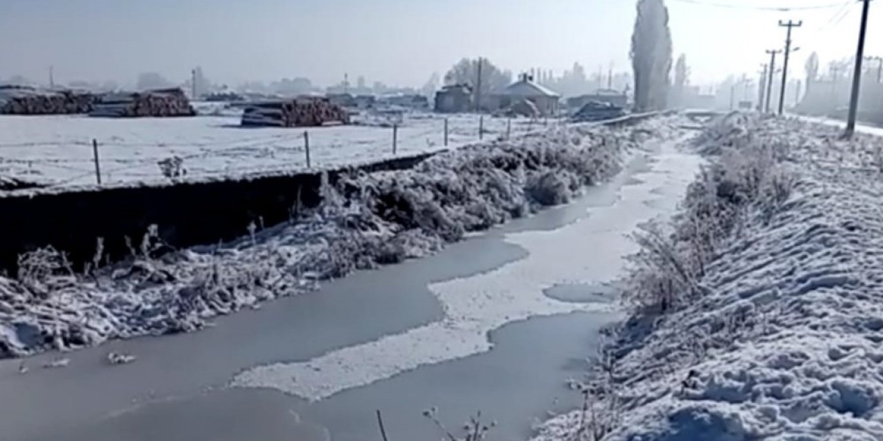 Göle’de Dondurucu Soğuklar