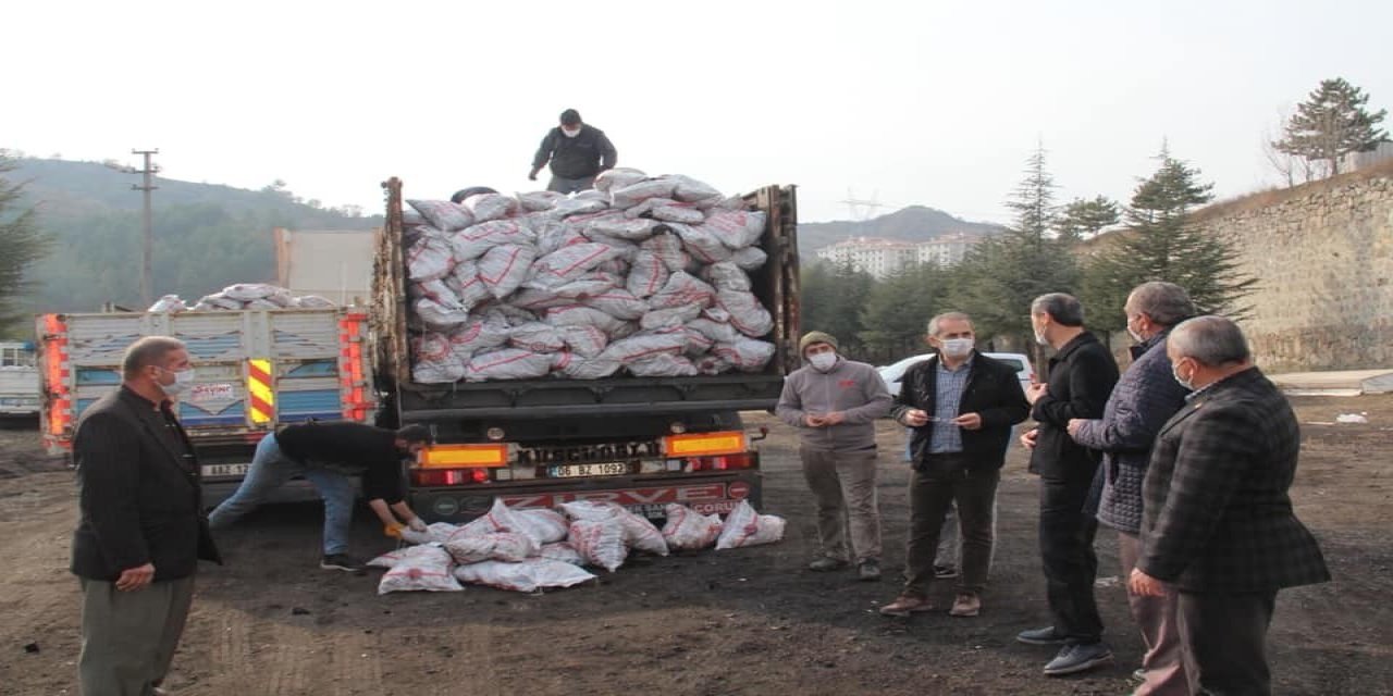 Tosya Kaymakamlığı, İhtiyaç Sahipleri İçin Kömür Yardımına Başladı