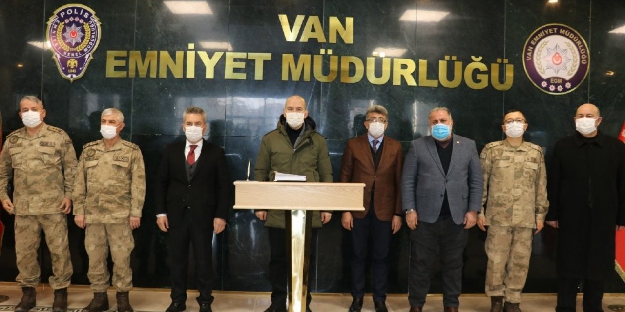 İçişleri Bakanı Süleyman Soylu’nun Van Ziyareti...