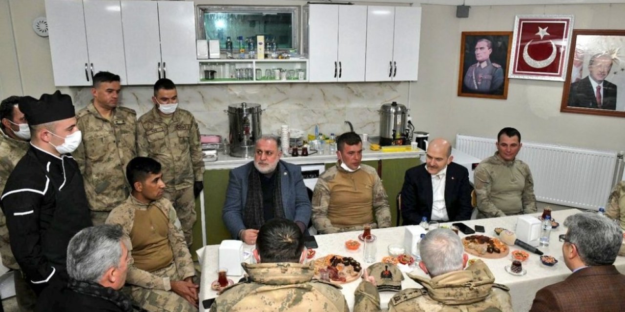 Milletvekili Gülaçar, Yeni Yıla Van’daki Askerlerle Girdi