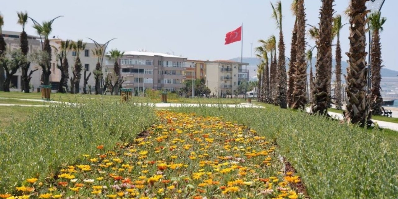 Aliağa’ya 2020 Yılında 100 Bin Metrekare Yeşil Alan Kazandırıldı