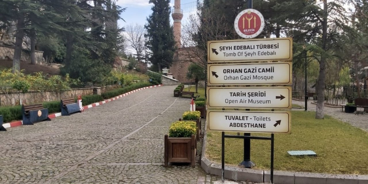 Şeyh Edebali Türbesi Bölgesi Sessizliğe Büründü