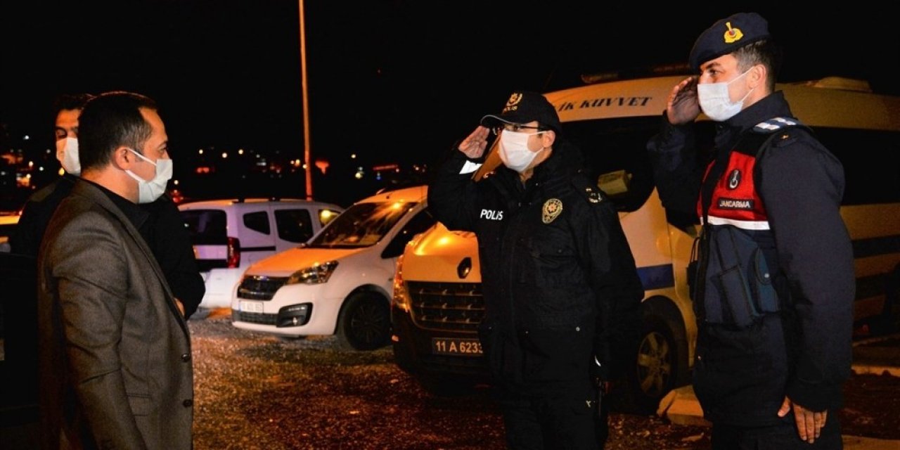 Bilecik’te Yeni Yıla Girilirken Hiç Bir Olumsuzluk Yaşanmadı