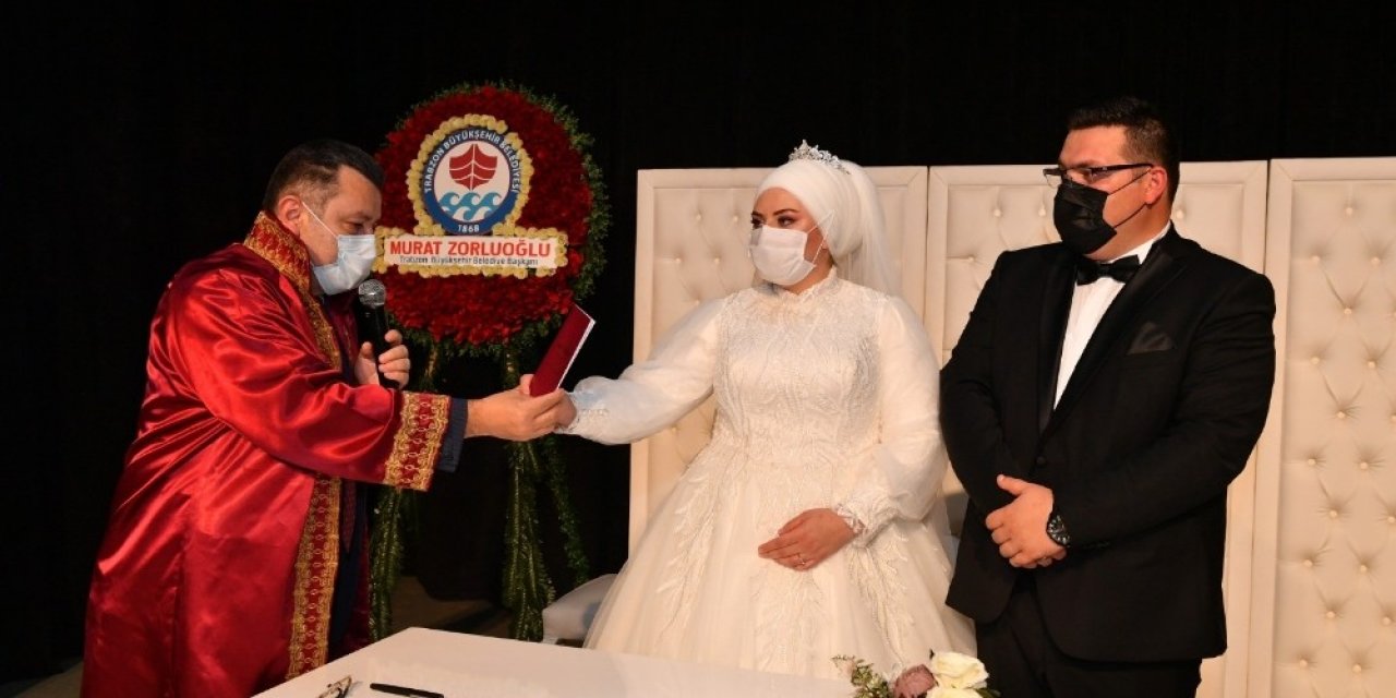 Ortahisar’da 2020 Yılında Bin 913 Çiftin Nikahı Kıyıldı