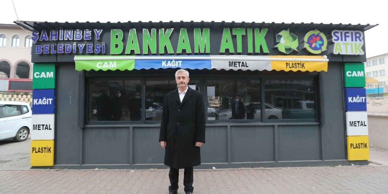 Şahinbey’de Atık Bankası Kuruldu