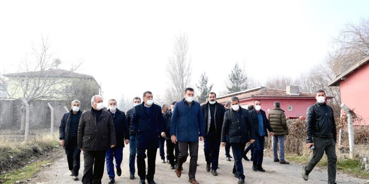 Başkan Gürkan, Ören Mahallesinde İnceleme Yaptı