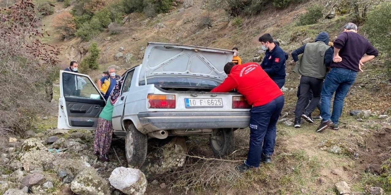 Domuz Avlarken Otomobili Şarampole Düşen Adam Öldü