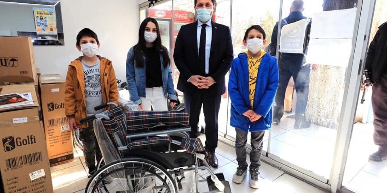 Vali Masatlı, Engelliler İçin Mavi Kapak Toplayan Damlar Kardeşleri Kutladı