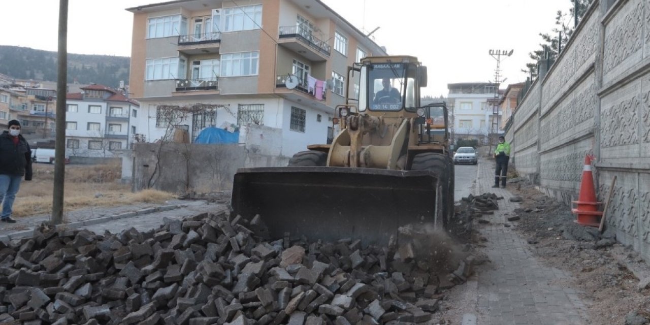 Nevşehir Belediyesi Altyapı Hamlesini Sürdürüyor