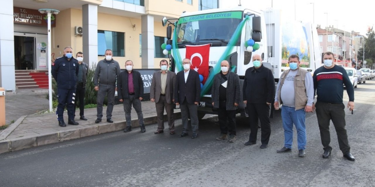 Ergene Belediyesi Araç Filosu Güçlenmeye Devam Ediyor