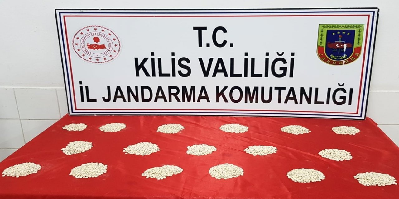 Kilis’te Uyuşturucu Hap Operasyonu