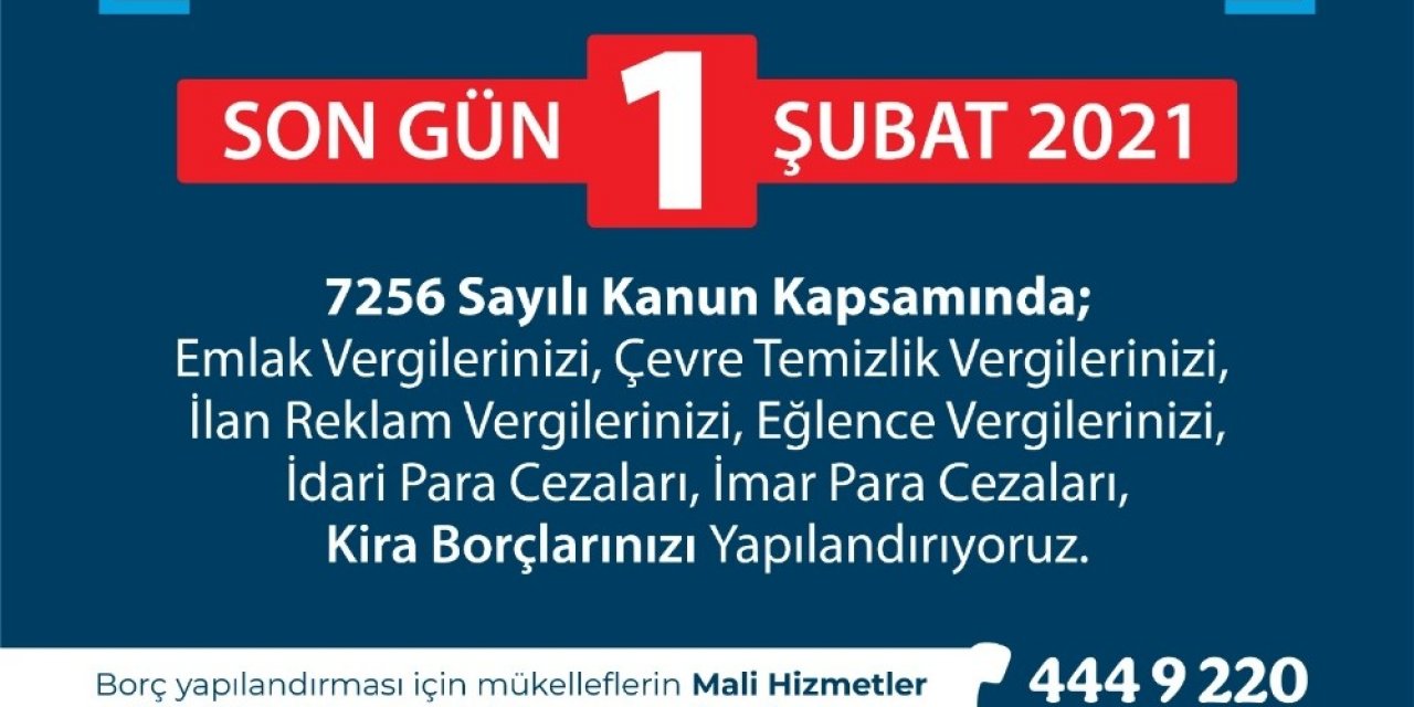 Yapılandırmada Yaşanan Yoğunluk Nedeniyle Son Gün 1 Şubat 2021 Oldu
