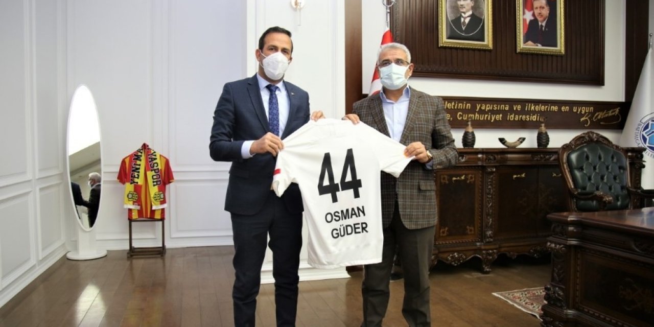 Başkan Güder’e Yeni Malatyaspor’dan Anlamlı Ziyaret