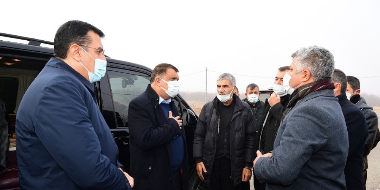 Gürkan Ve Tüfenkci Ören Mahallesindeki Çalışmaları İnceledi