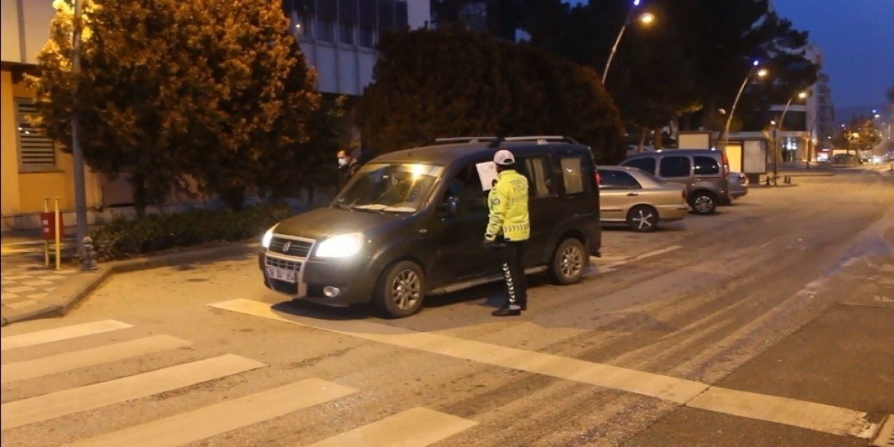 Çankırı’da 80 Saatlik Kısıtlamada 65 Kişiye Ceza