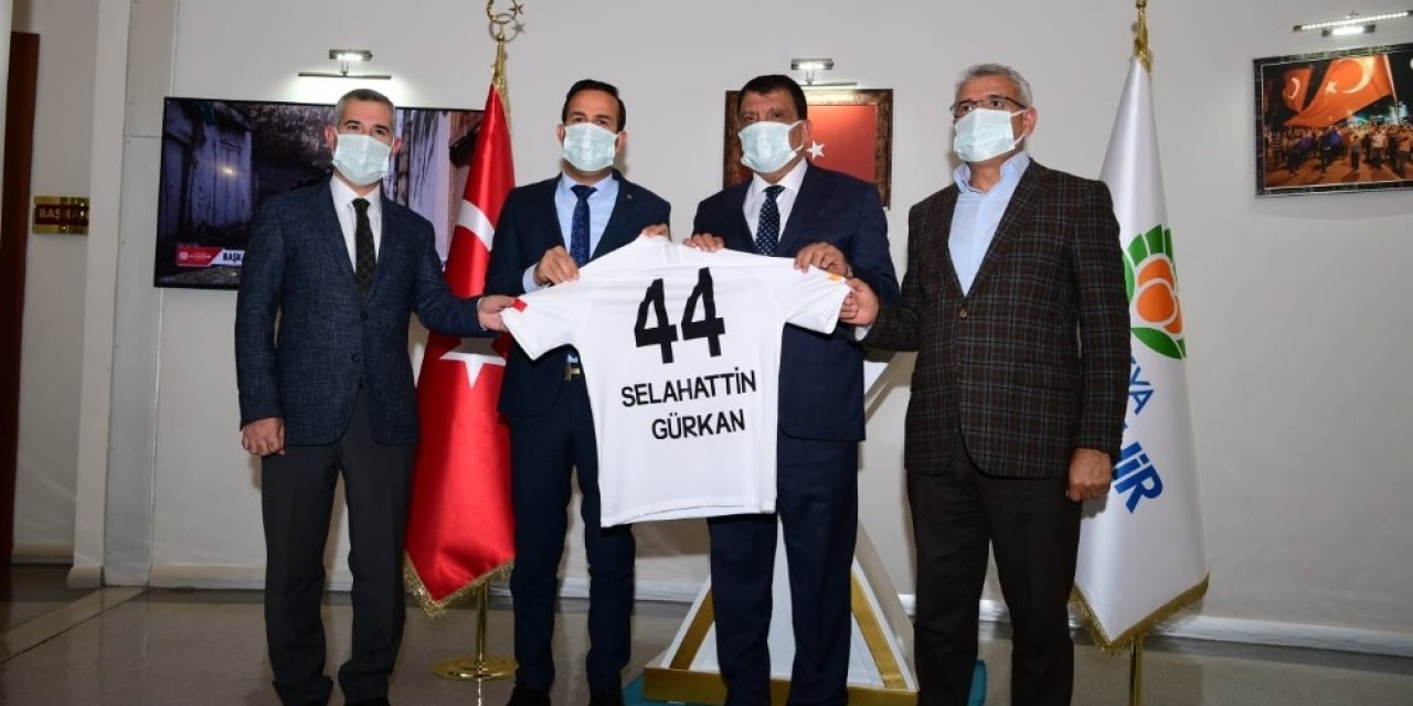 Yeni Malatyaspor’dan Başkan Gürkan’a Ziyaret