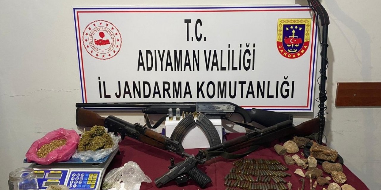 Jandarmadan Uyuşturucu, Silah Ve Tarihi Eser Operasyonu