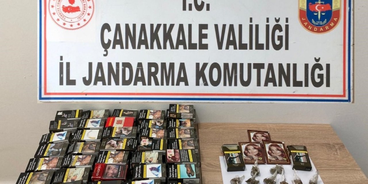Çanakkale’de Uyuşturucu Operasyonu