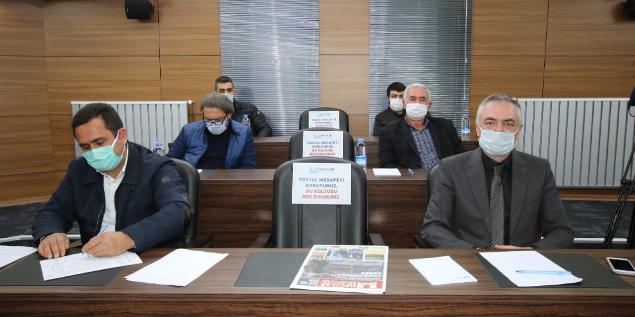 Hacılar’da 2021’in İlk Meclis Toplantısı Yapıldı