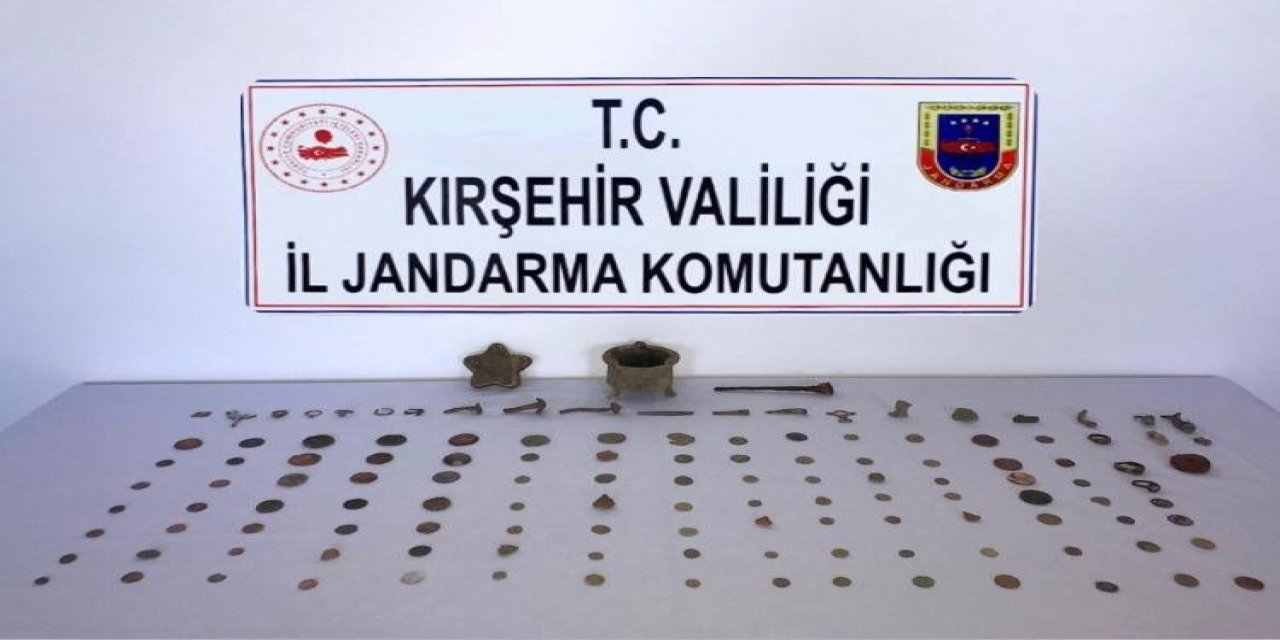 Kırşehir Jandarma’dan Tarihi Eser Operasyonu