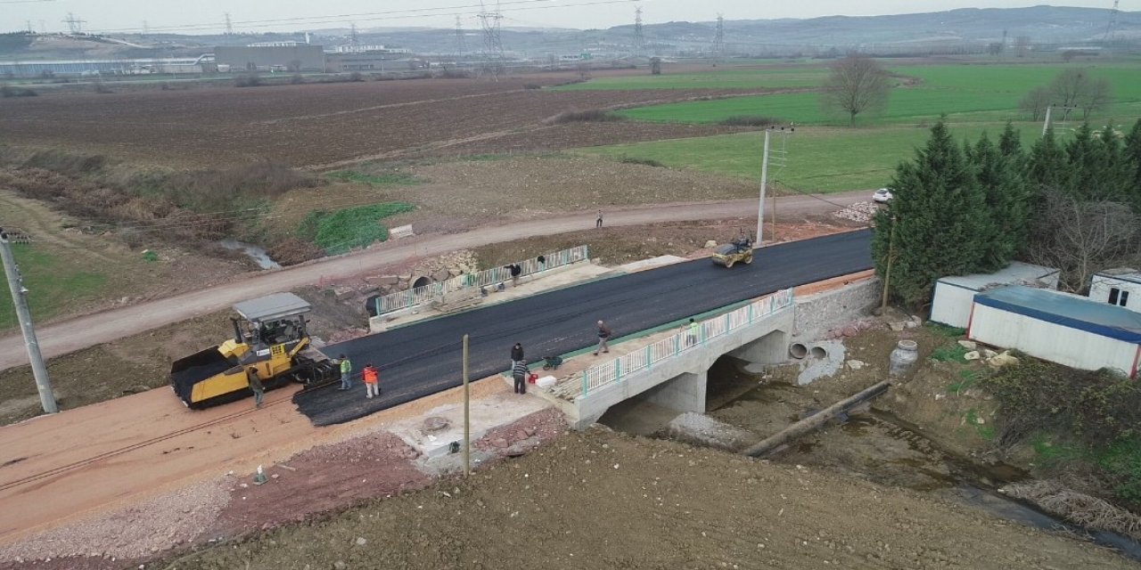 Kartepe Bayraktar Yolu Sokak Asfaltlandı