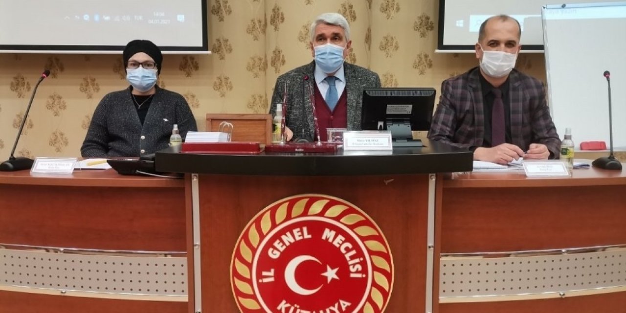 Kütahya’da Yeni Yılın İlk İl Genel Meclisi Toplantısı Yapıldı