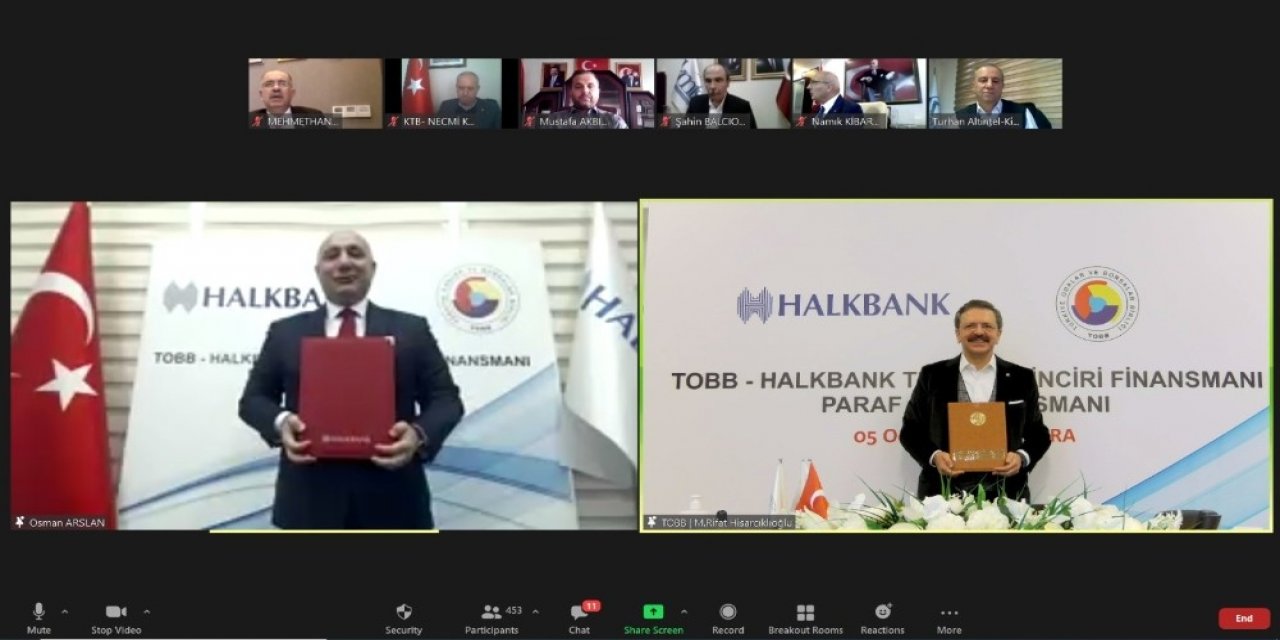 KOBİ Bankacılığının Lideri Halkbank ile TOBB Arasında Anlaşma İmzalandı..! Kredi Faizleri Düşecek..!