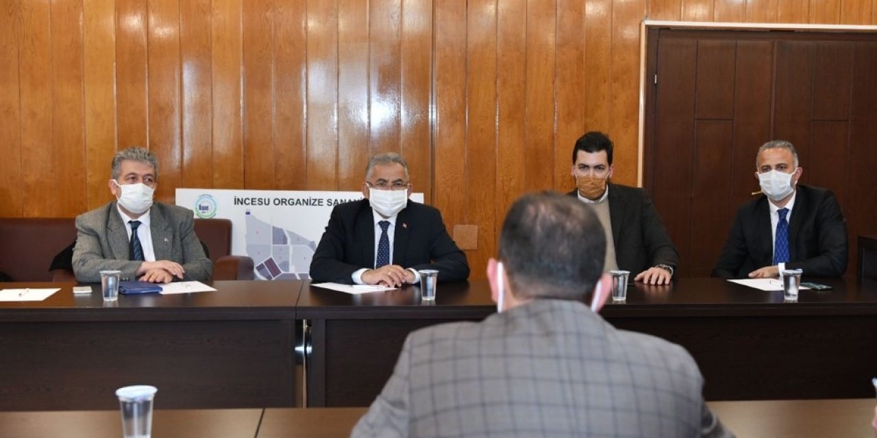 Başkan Büyükkılıç, 2021’in İlk İlçe Ziyaretini İncesu’ya Yaptı