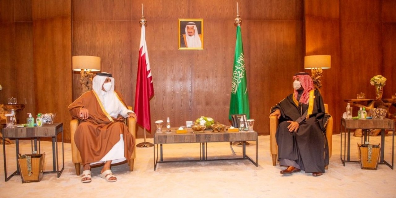 Suudi Arabistan Veliaht Prensi Selman, Katar Emiri Al Sani İle Görüştü