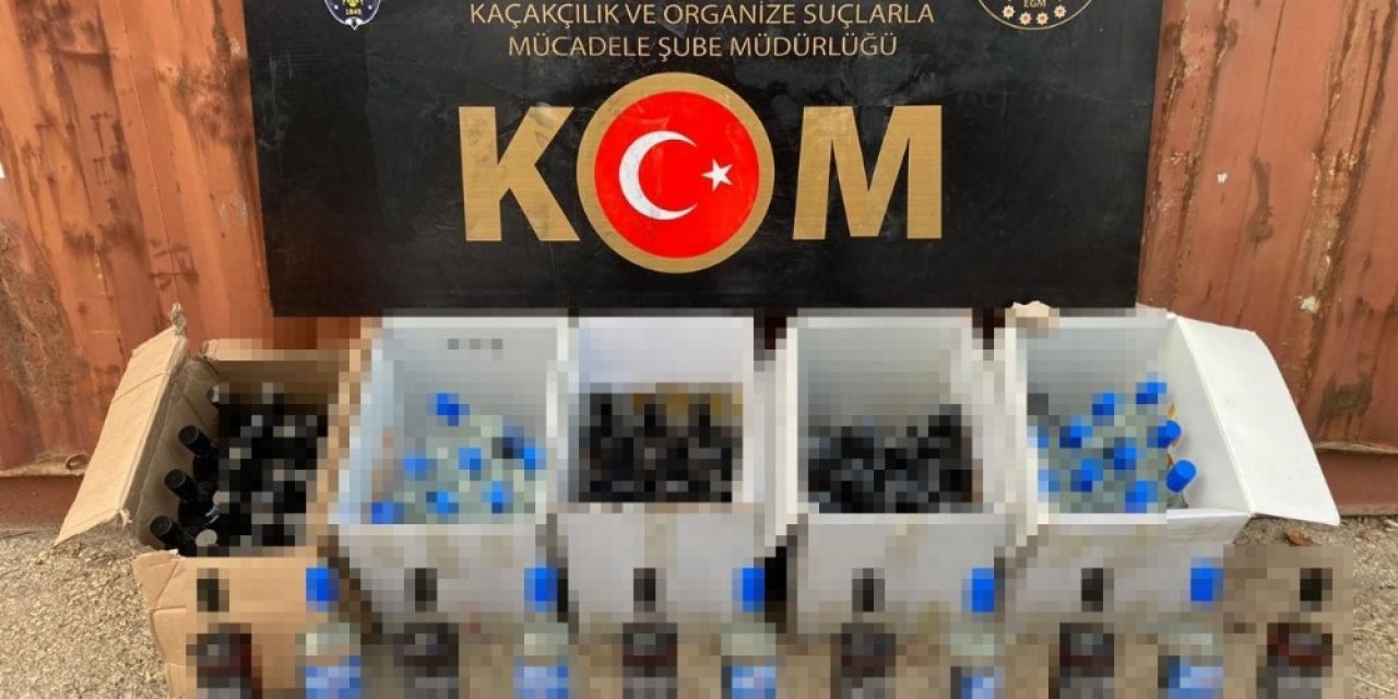 Gaziantep’te Sahte İçki Operasyonu: 3 Gözaltı