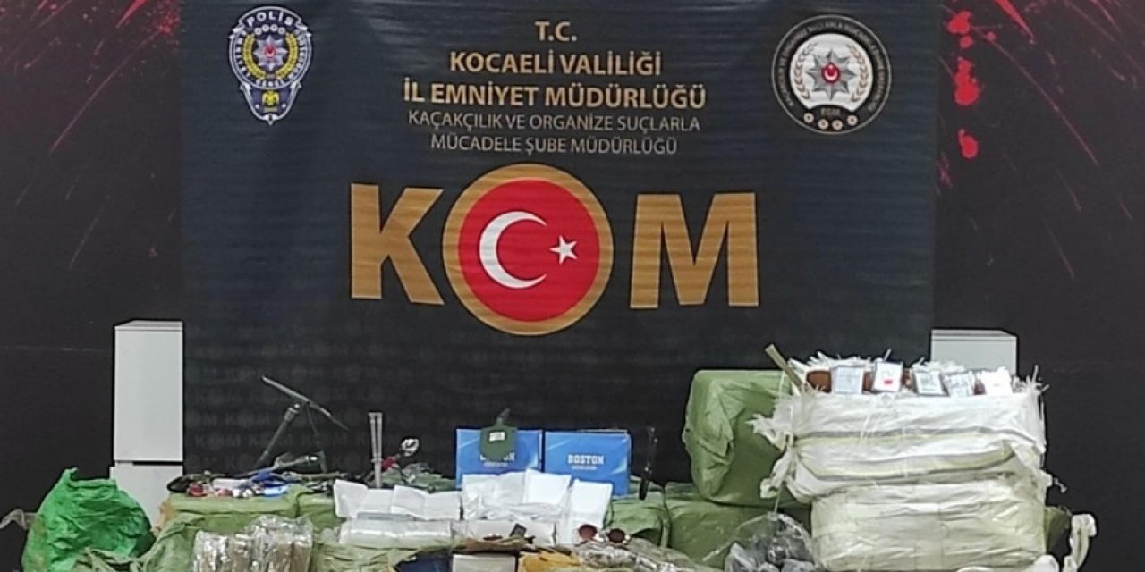 Kocaeli’de Binlerce Kaçak Ürün Ele Geçirildi