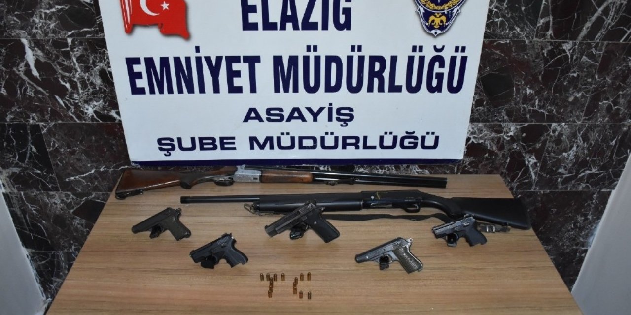 Elazığ’da Asayiş Uygulamaları: 7 Tutuklama