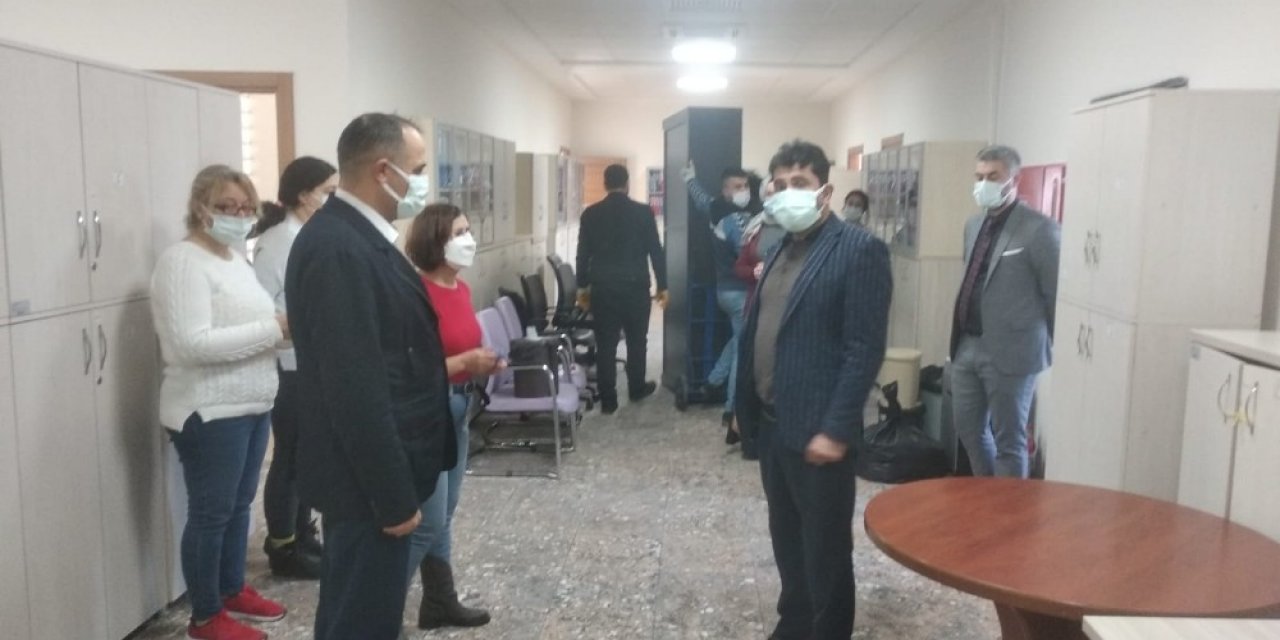 Adü Rektörü Aldemir, Enstitüleri Yeni Binasında İncelemelerde Bulundu