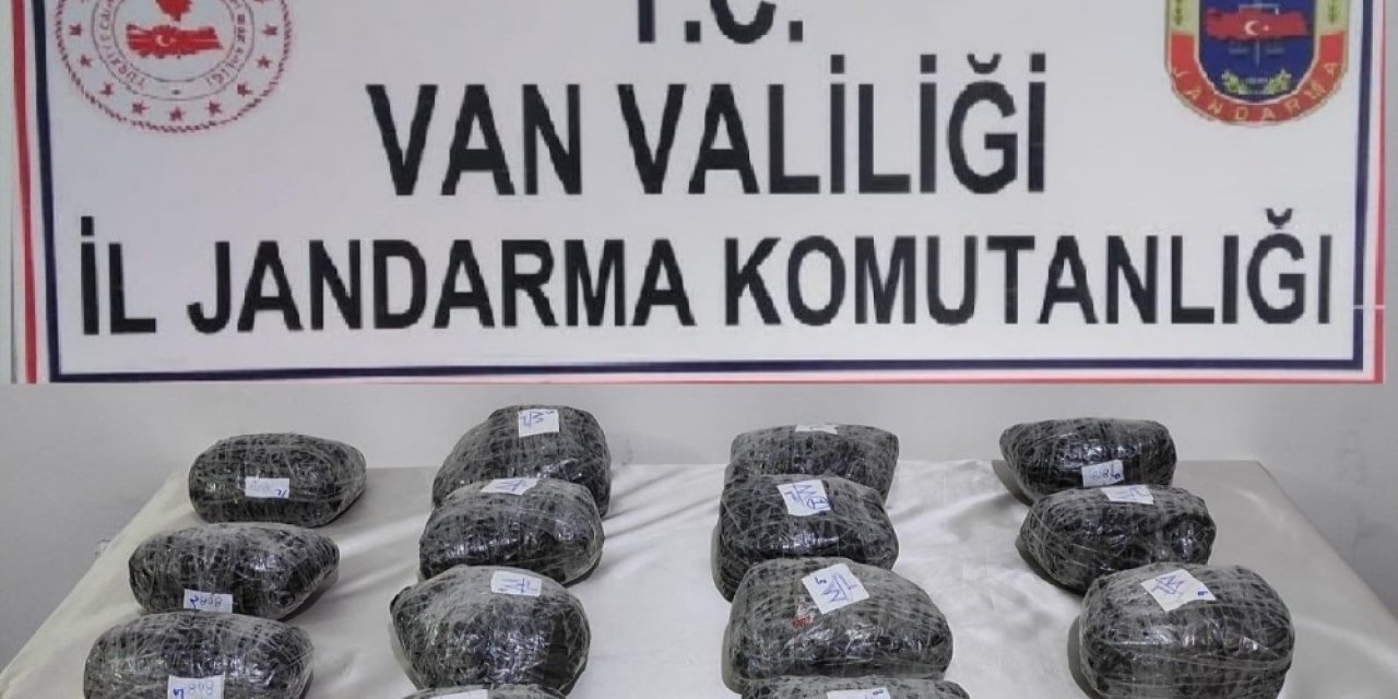 Van’da 15 Kilogram Uyuşturucu Ele Geçirildi