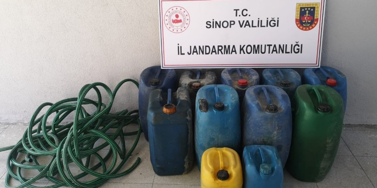 Sinop İl Özel İdaresi Şantiyesinden Mazot Hırsızlığı