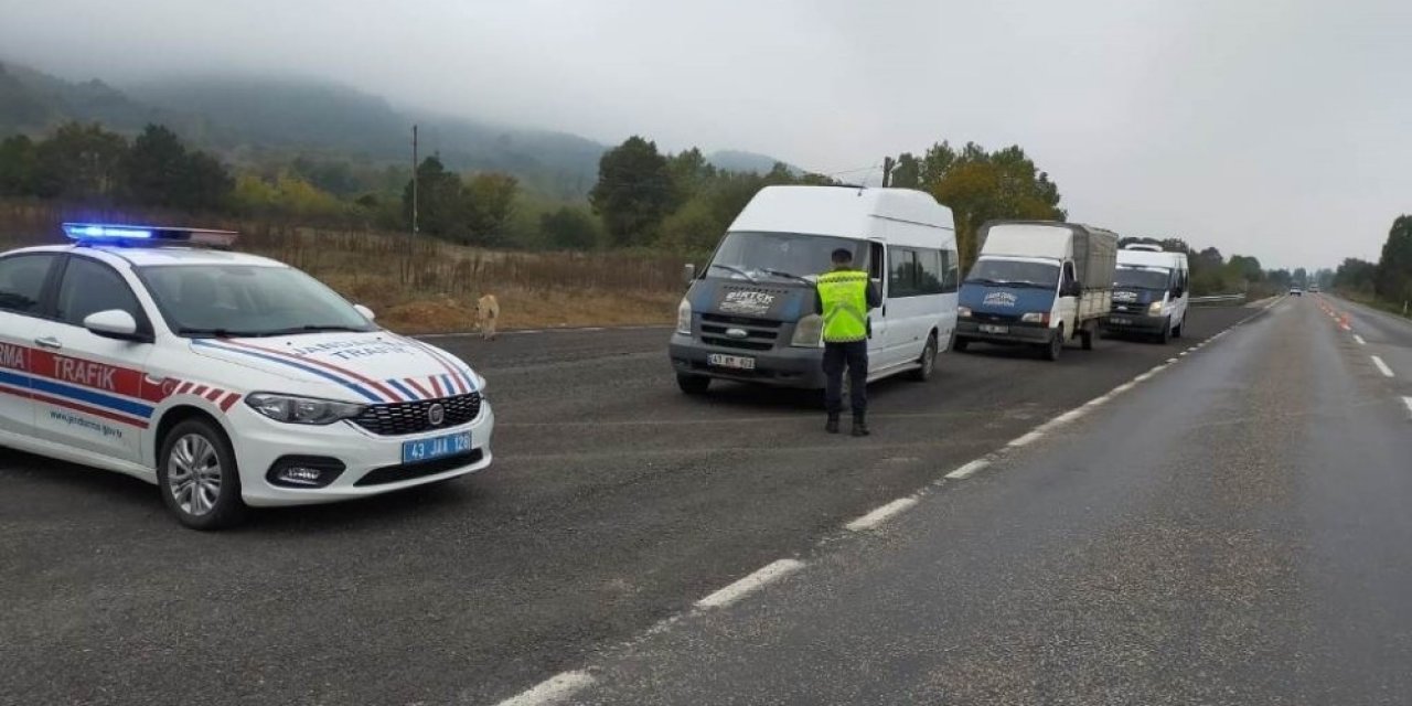 Bir Ayda 58 Araç Trafikten Men Edildi