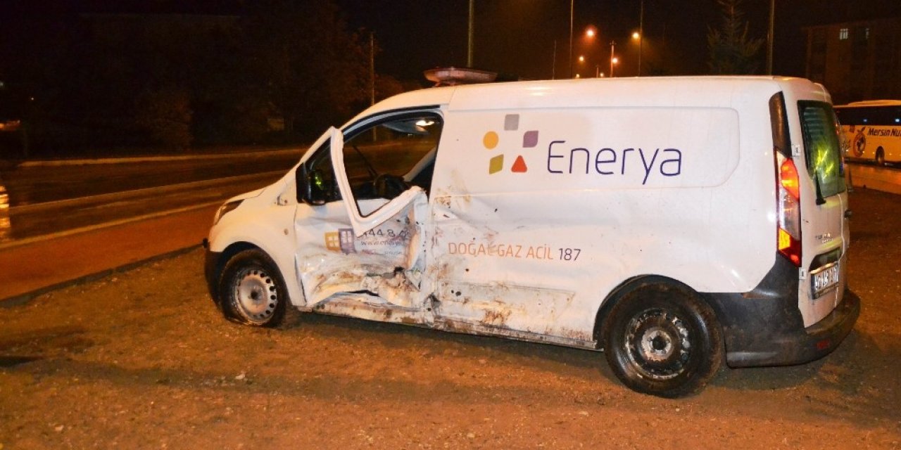 Konya’da Trafik Kazası: 2 Yaralı