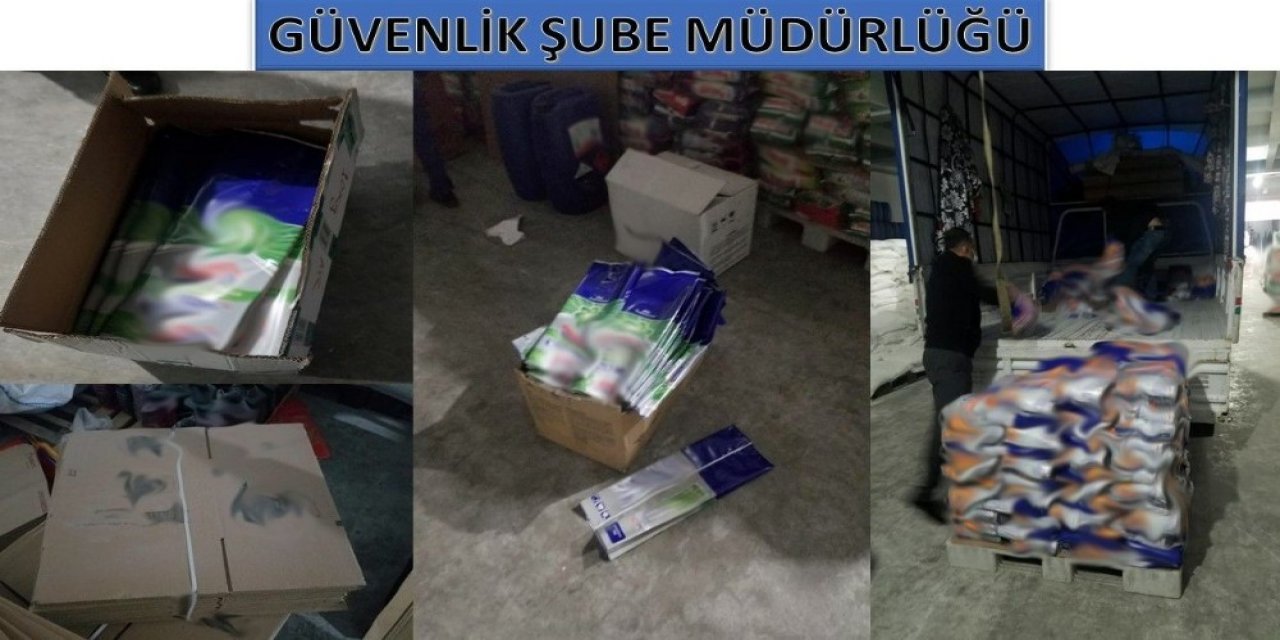 Gaziantep’te Sahte Deterjan Operasyonu