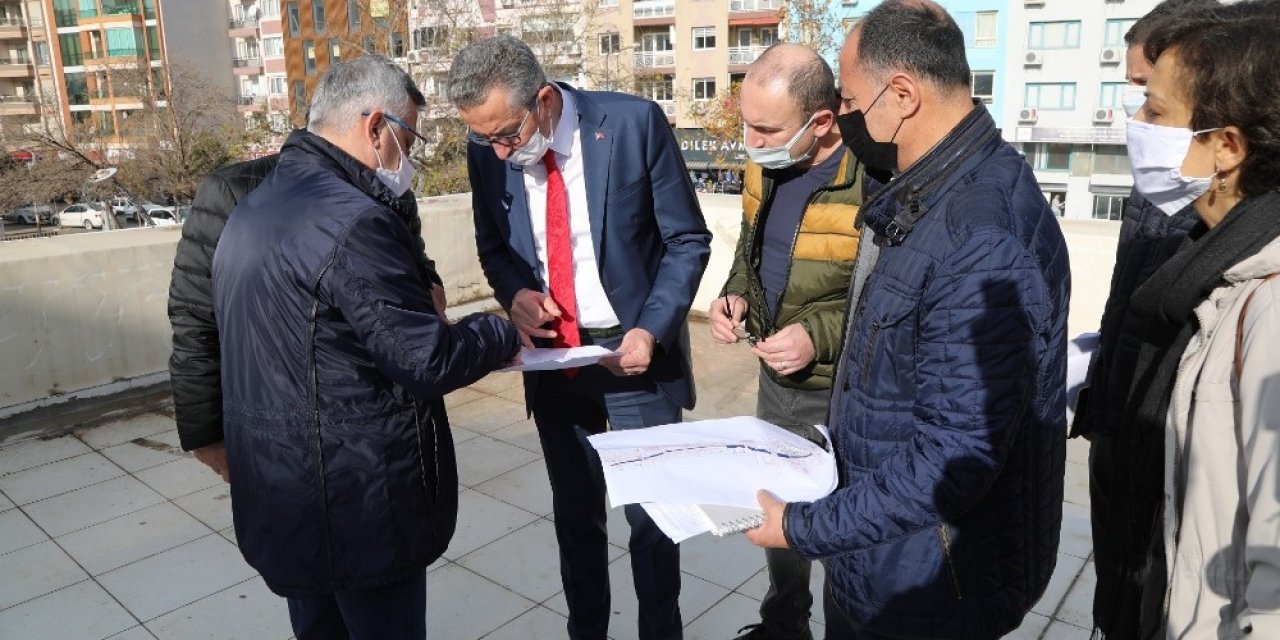 Gaziemir’de Kamusal Alanlar Genişliyor