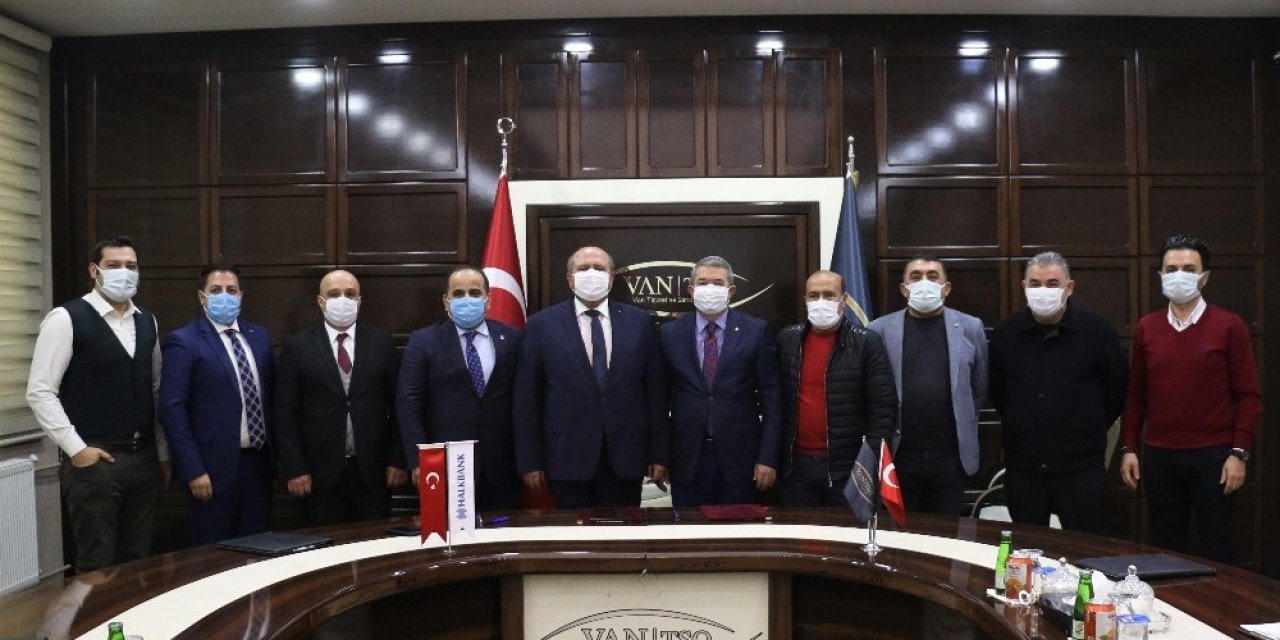 Van Tso İle Halk Bank Arasında Protokol İmzalandı