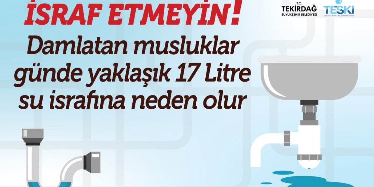 "damlatan Musluk Günde 17 Litre Su İsrafına Yol Açıyor" Uyarısı