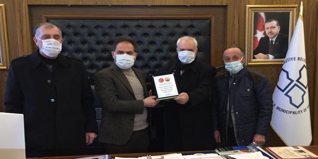 Emeklilerden Başkan Uçar’a Ziyaret